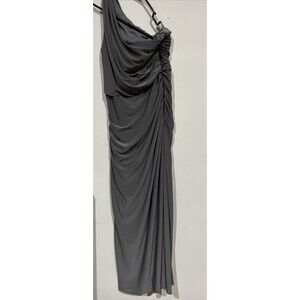 Celebrate DB Studio Bridesmaid One Shoulder Dress Dusty Blue Women's Size 10